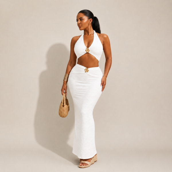 Robe Kelva blanche