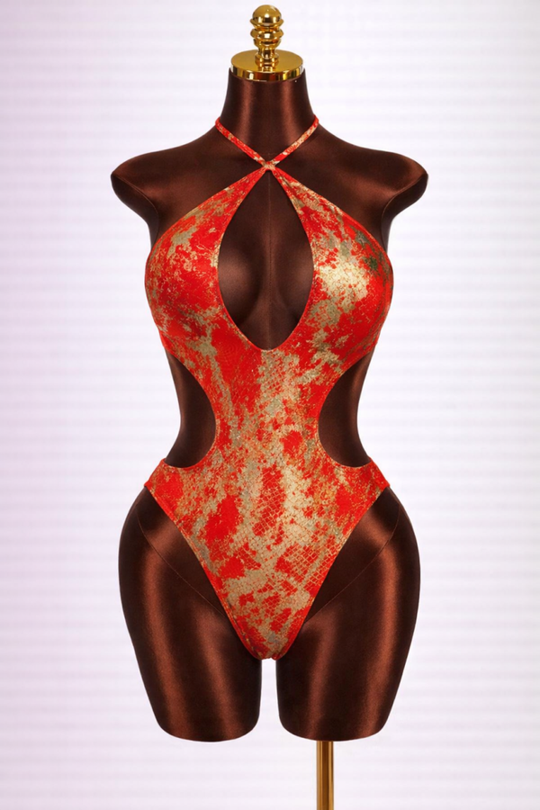 Maillot Orange n' Gold