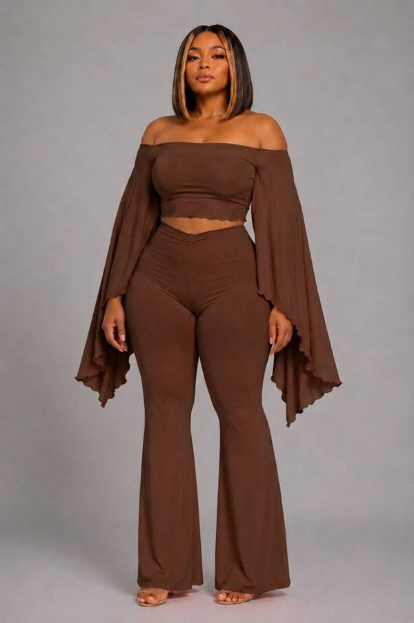 Ensemble pantalon Sephora marron