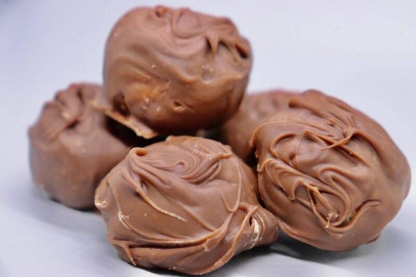 Peanut Butter Balls Dipped in Your Favorite Chocolate!