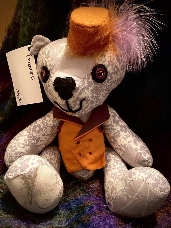 Upcycled Bear Doorstops - Frances 24/57