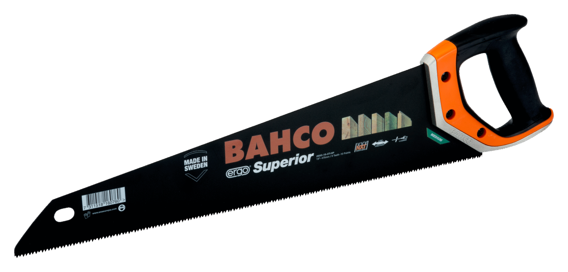 Bahco Ergo handzaag superior 22 2600-XT