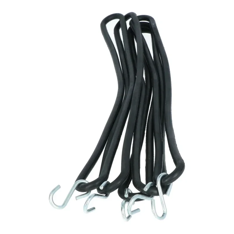 Carpoint Bevestigingsrubbers voor Aanhangernet 5 stuks 40cm