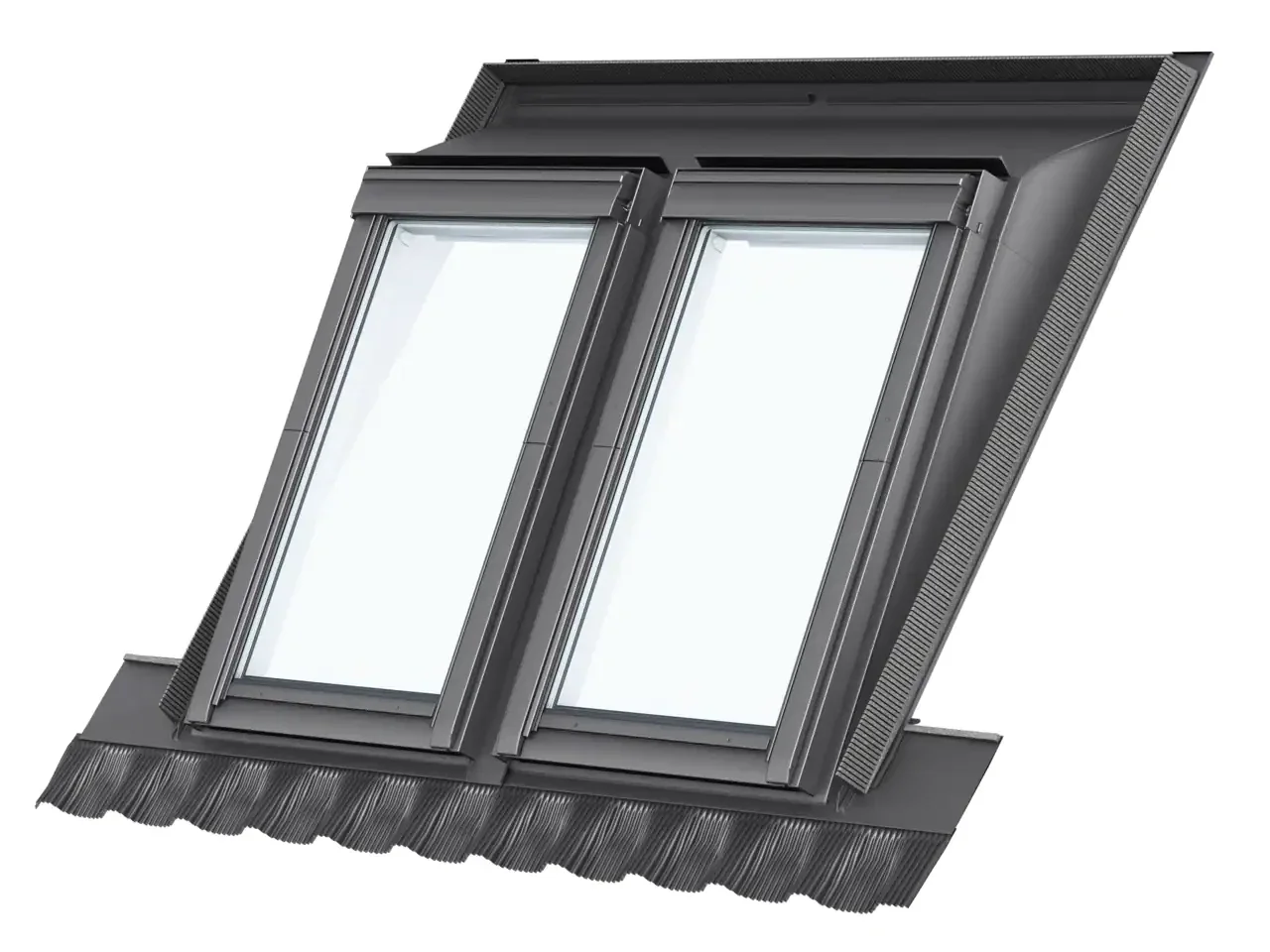 VELUX® dakkapel basis duo EAW MK04 6021E (Exclusief dakramen)