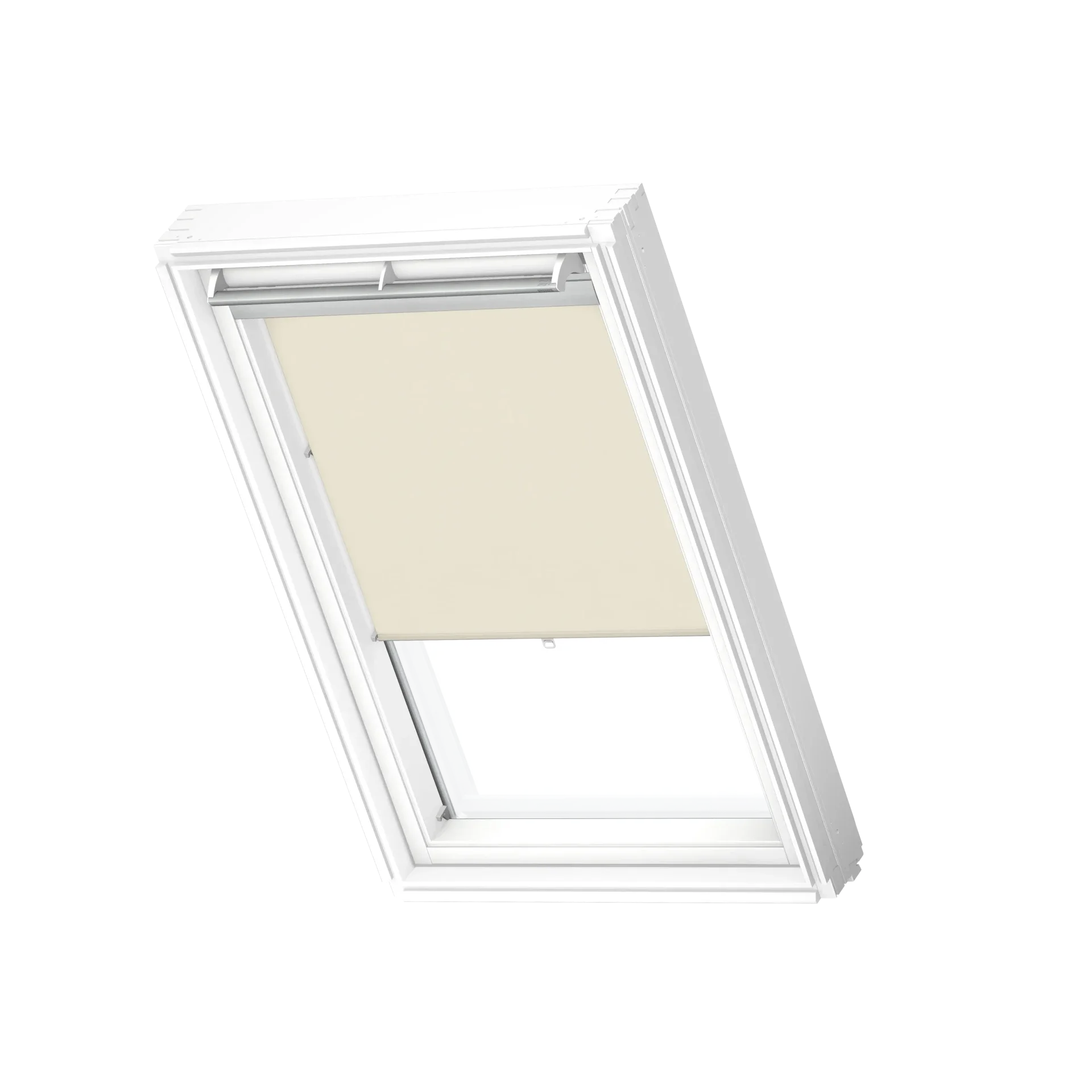 VELUX® RHL lichtdoorlatend rolgordijn handbediend met haakjes kleur beige (1086)