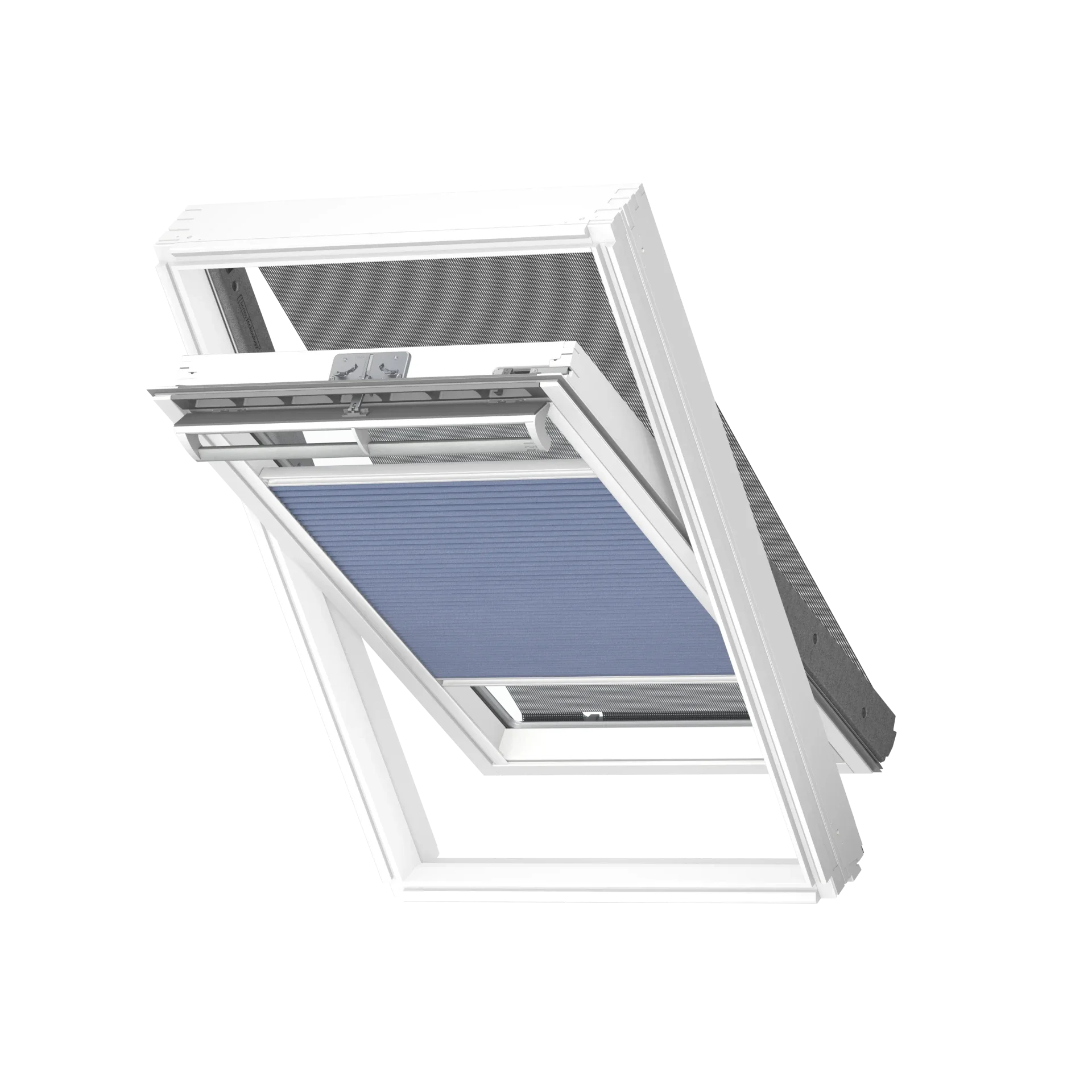 VELUX® FOP voordeelset verduisterend plissé/zonwering COMBI kleur blauw (1156)