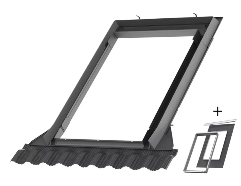 VELUX® EDW CK01 2000 gootstukken geprofileerde dakbedekking