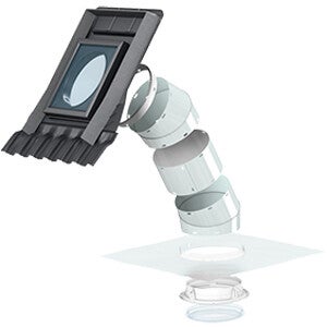 VELUX® TWR Daglichtspot Stugge buis- hellend dak