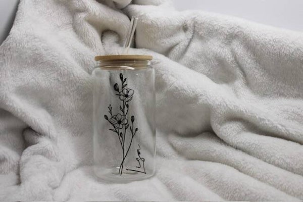 Floral Name Cup