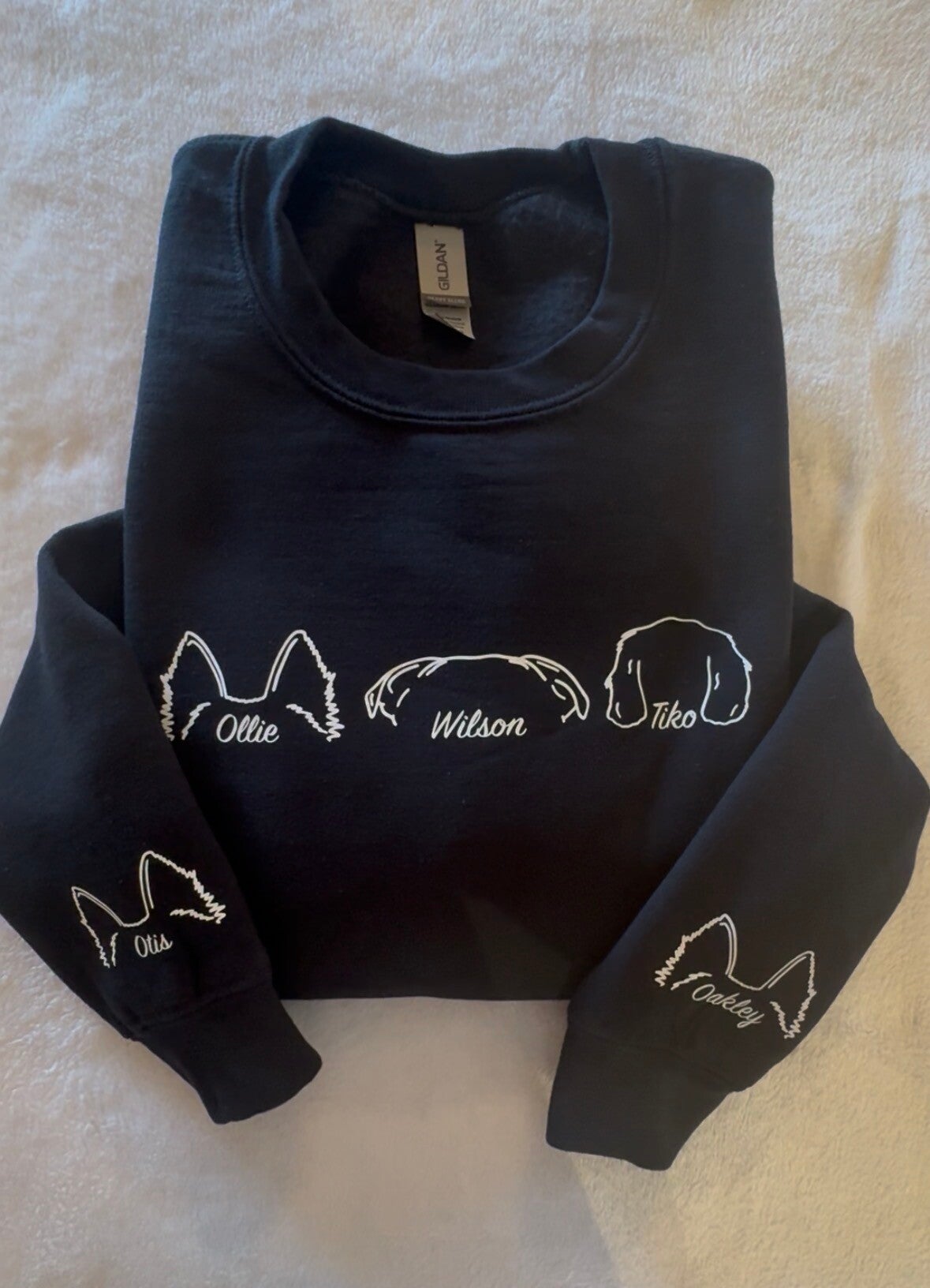 Vinyl Dog Ear Sweater
