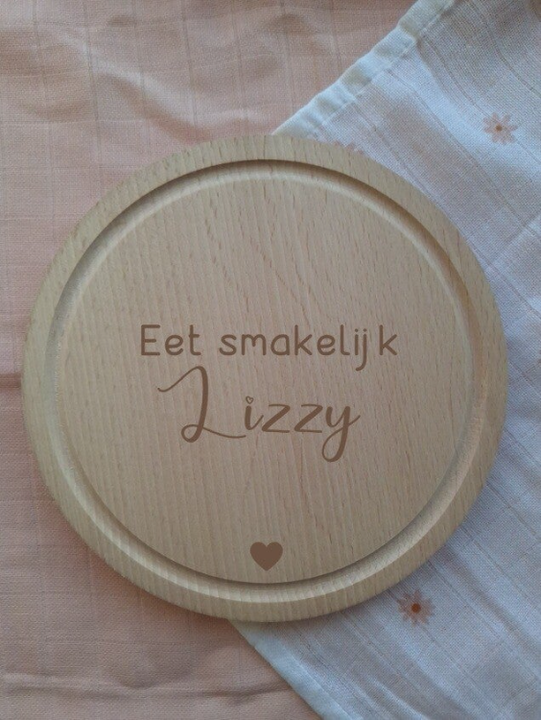 Ontbijt bordje | Hartje