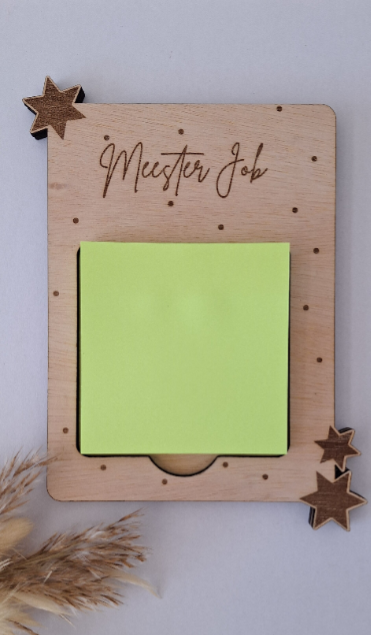 Post it houder | Ster
