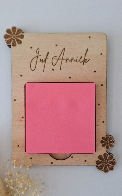 Post it houder | Bloem