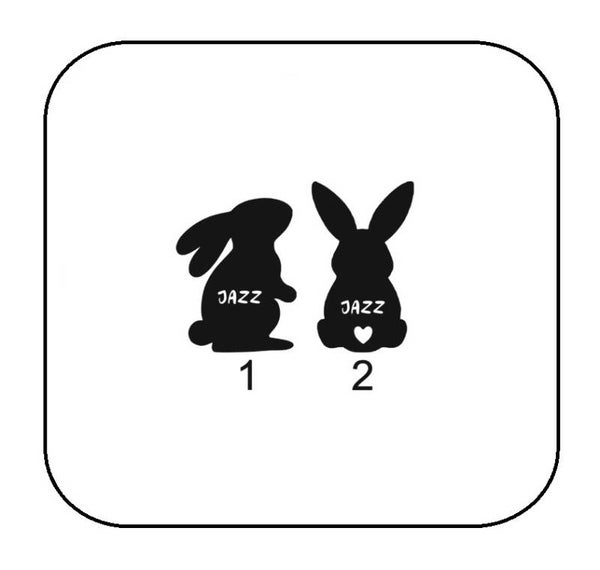 Raamsticker | Kinder paashaasjes