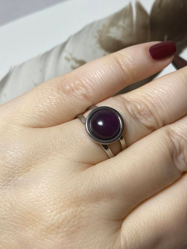 Anello Penelope in Ametista