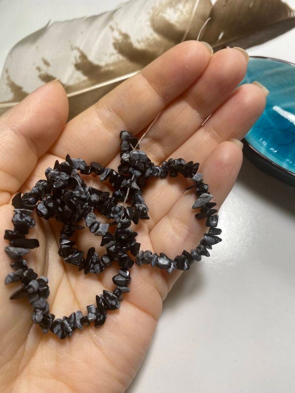 Chips Ossidiana SnowFlake