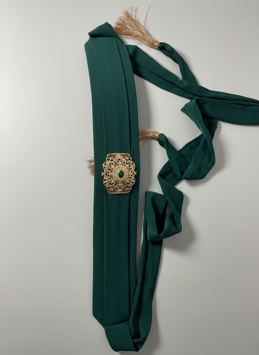 Ceinture "Forêt d'Émeraude"