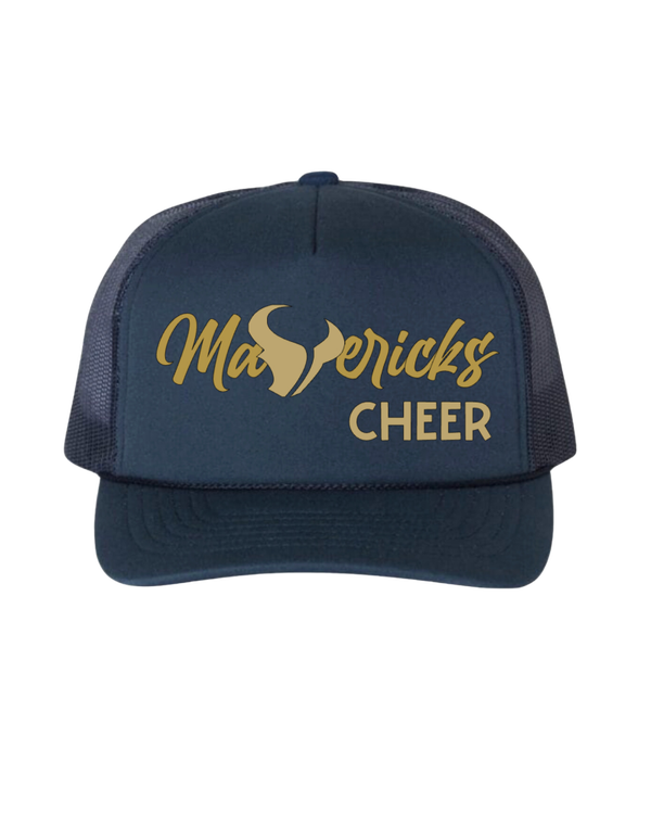 Custom Logo Puff-Print Trucker Hat w/ Snap Back