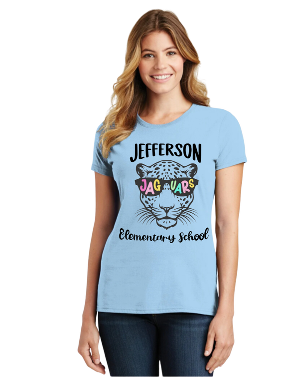 Jefferson ES "Too Cool 4 Jaguars" Custom Short-Sleeve T-Shirt