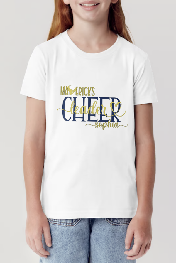 LCCPW Mavericks "Cheerleader" Custom Short-Sleeve T-Shirt