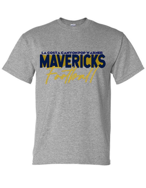 LCCPW "Mavericks Football" Shadow Short-Sleeve T-Shirt