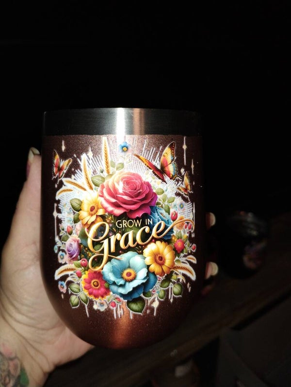 Faith-based wine glasses
