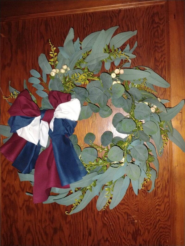 Patriotic wreath