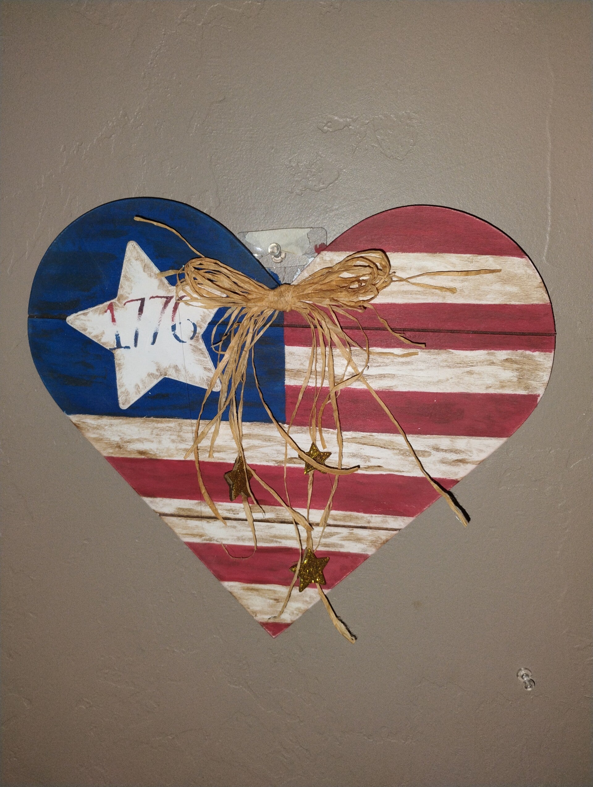 1776 patriotic heart