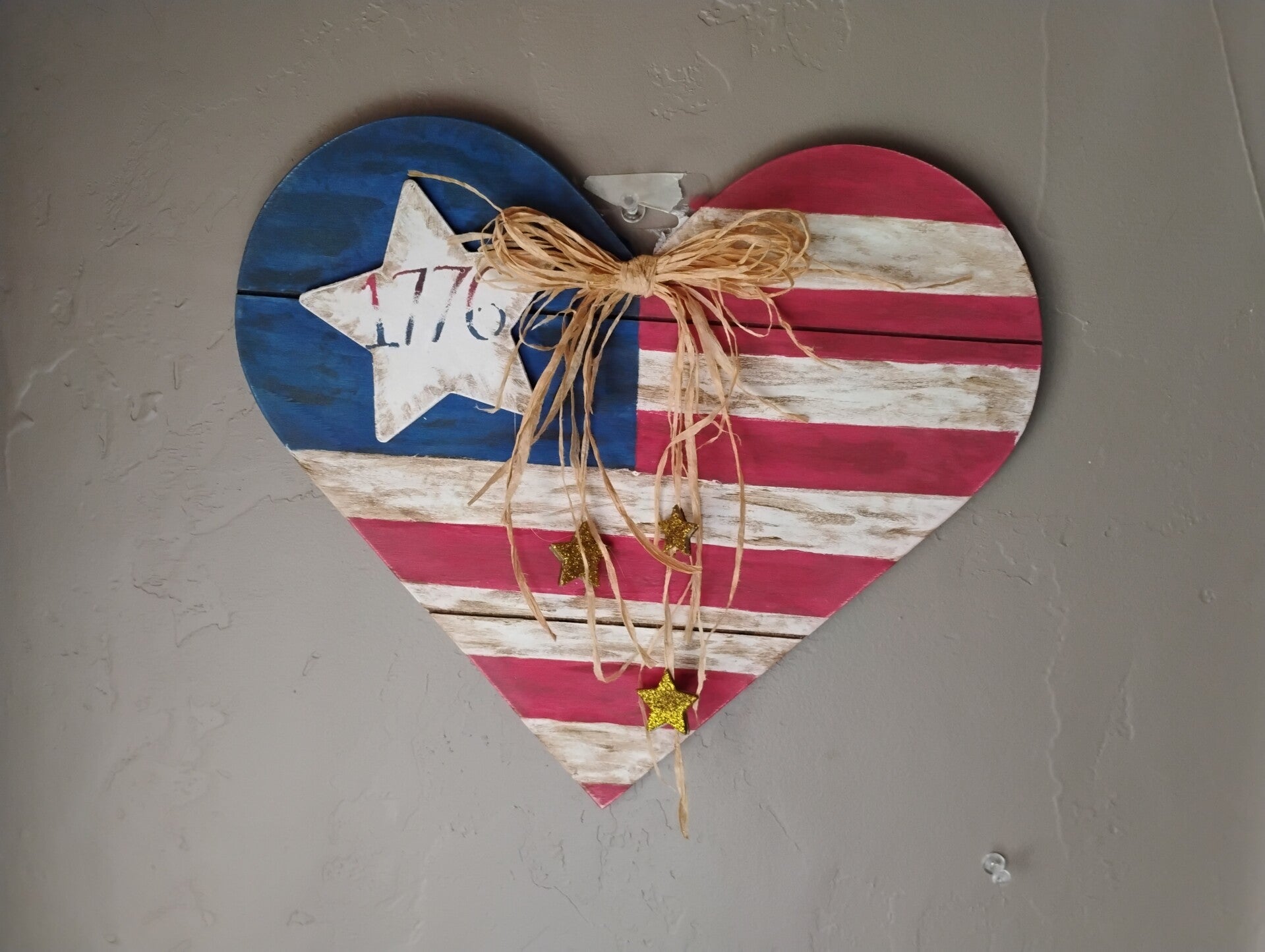 Patriotic heart 1776