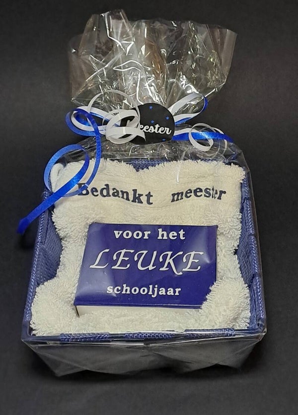 Mandje bedankt