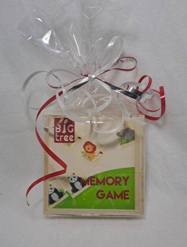 Houten dieren memory