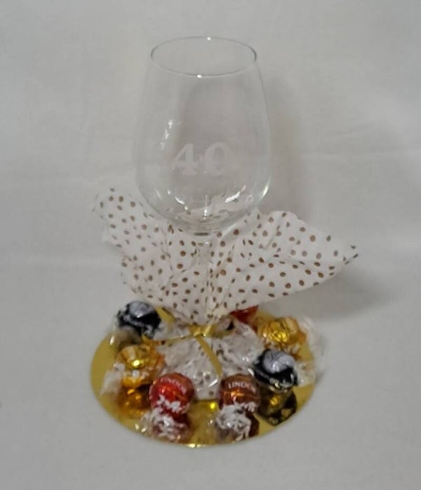 Cadeaupakketje Wijnglas 40