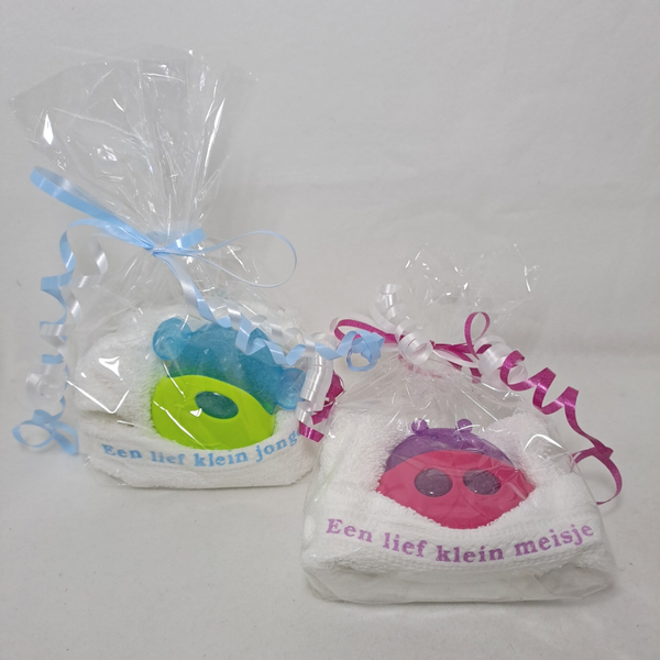 Washand met bijtfiguur