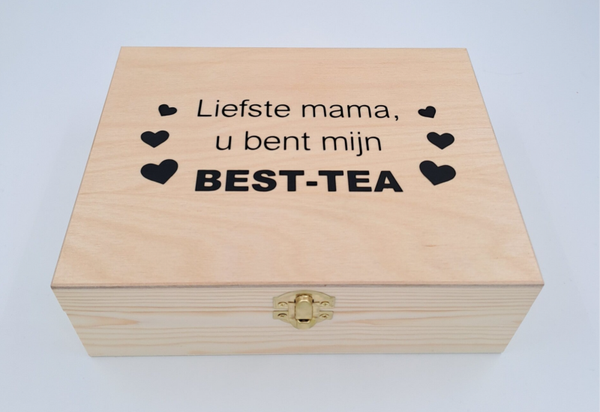 Cadeaupakket theedoos 'Best-Tea'