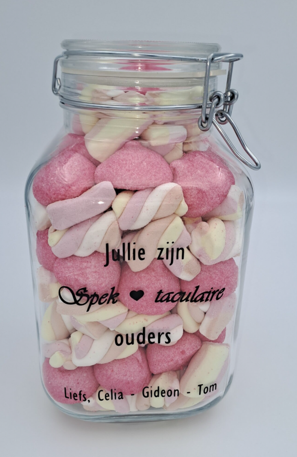 Grote snoeppot SPEKtaculaire ouders