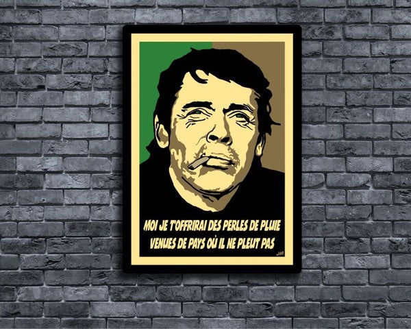 Pop Art Jacques Brel
