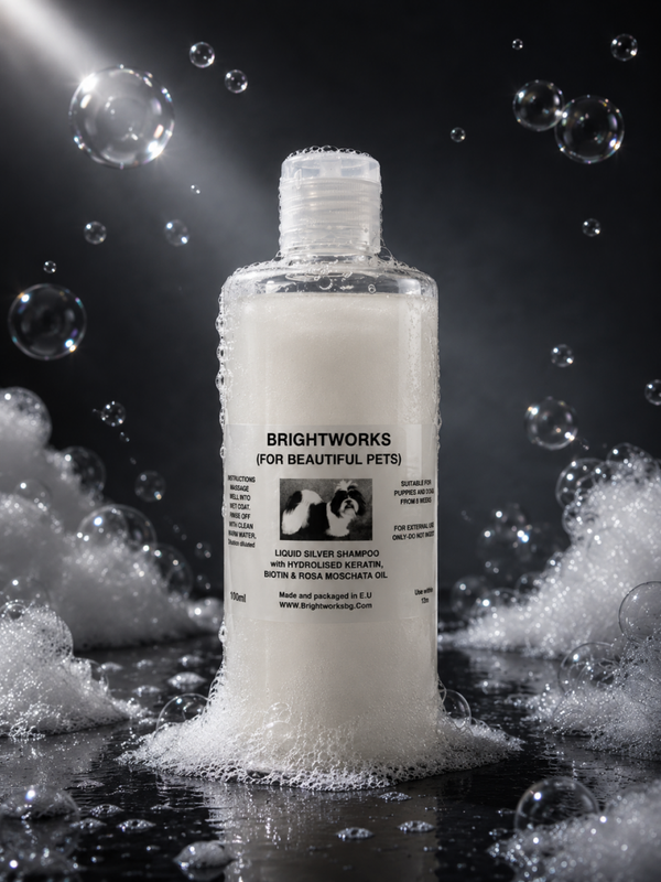 Liquid Silver Shampoo With Hydrolysed Keratin & Biotin
