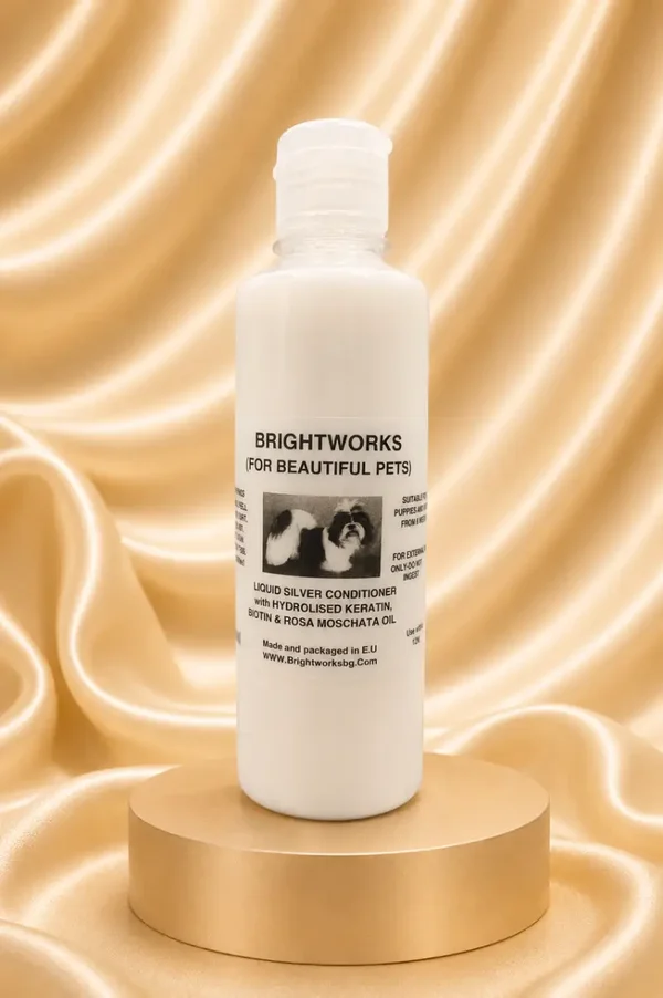 Liquid Silver Conditioner With Hydrolysed Keratin & Biotin