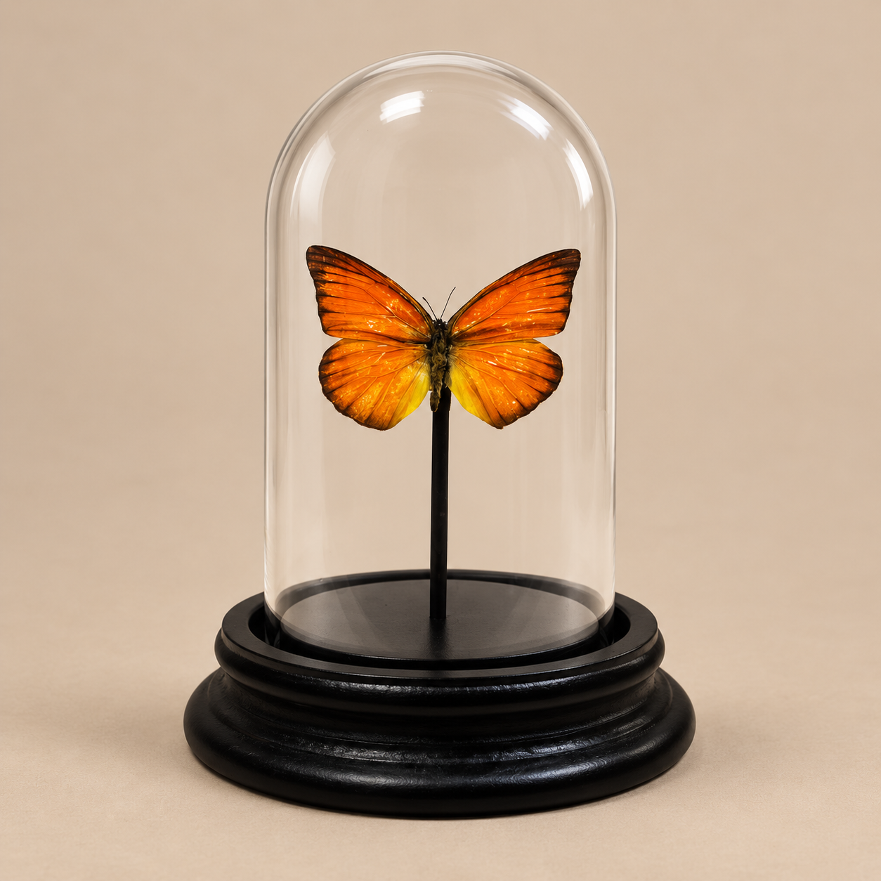 Stolp met vlinder - oranje