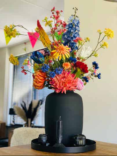 Zijden bloemenboeket | Custom made