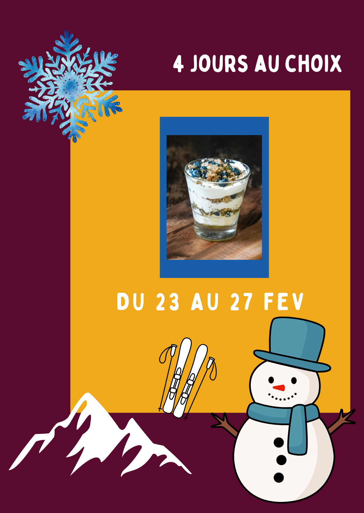 Stage pâtisserie Février - 4 jours