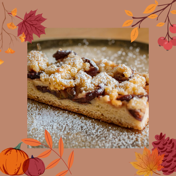 Atelier stage pâtisserie - Les vacances gourmandes d'automne : les Carrés prune-amande & hérisson poire-raisin