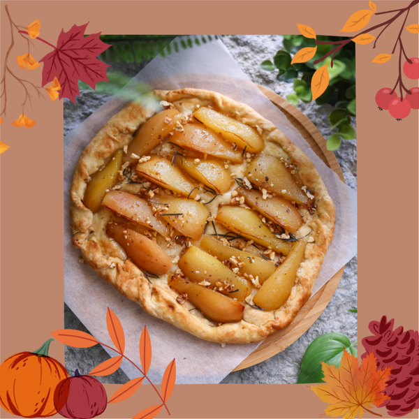 Atelier stage pâtisserie - Les vacances gourmandes d'automne : la tarte fine aux poires & crème gourmande