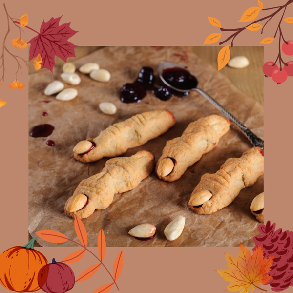 Atelier stage pâtisserie - Les vacances gourmandes d'automne : les Doigts de sorcière sucrés
