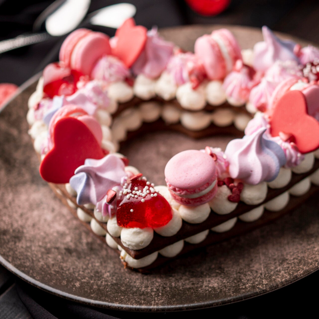 Récré adulte à la carte - Heart Cake de la Saint Valentin