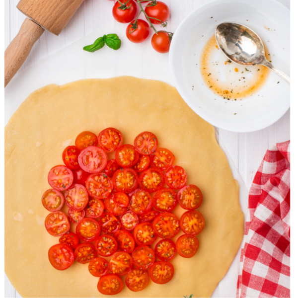 Journée "Dernière bouchée de l'été" : Tarte fine aux tomates cerise et magnum cœur fruité