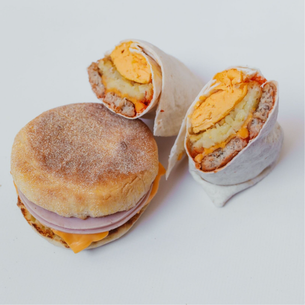 Journée "Dernière bouchée de l'été" : Muffins anglais salés garnis et Rubik's cube de fruits