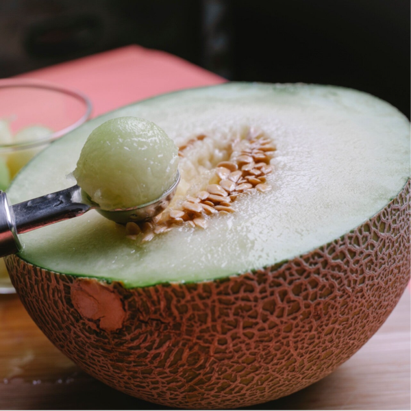 Après-midi "Dernière bouchée de l'été ": Glace dans son melon