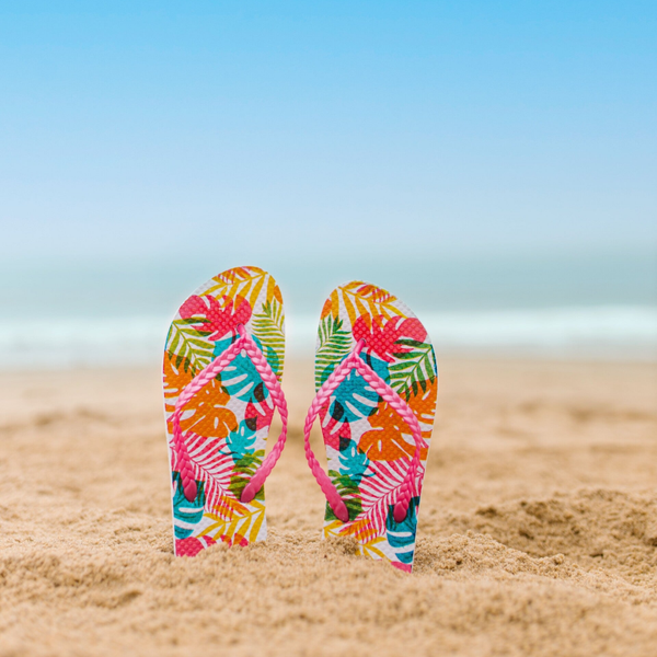 Récré enfant à la carte - Gâteau tongs de plage