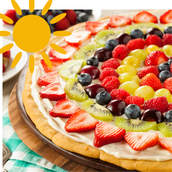 Après-midi "Dernière bouchée de l'été ": Pizza soleil aux fruits
